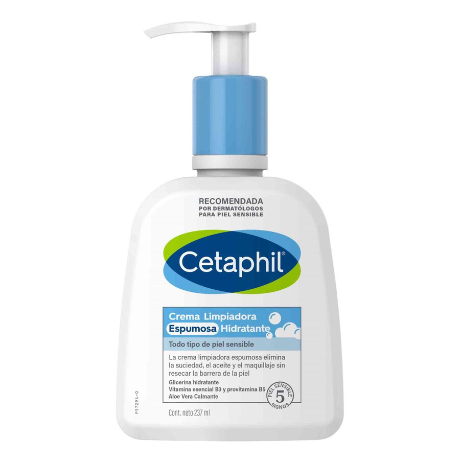 Cetaphil Crema Limpiadora Espumosa Hidratante